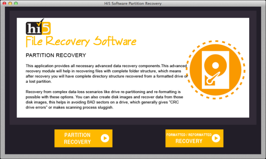 partition recovery tool for mac